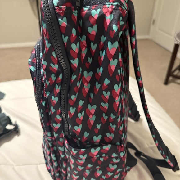 Kipling Heart Patterned Backpack - Picture 2 of 6